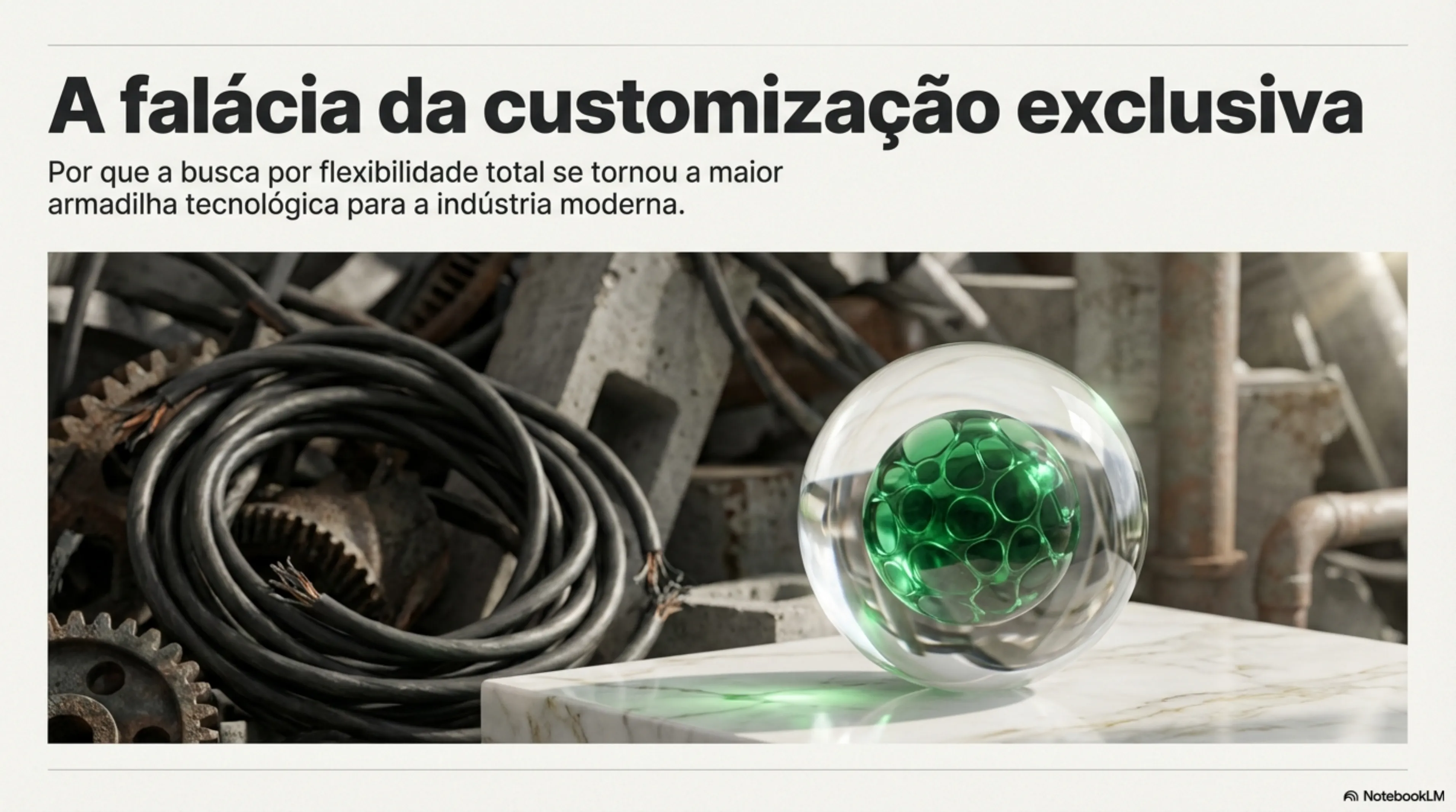 Capa - A falácia da customização exclusiva